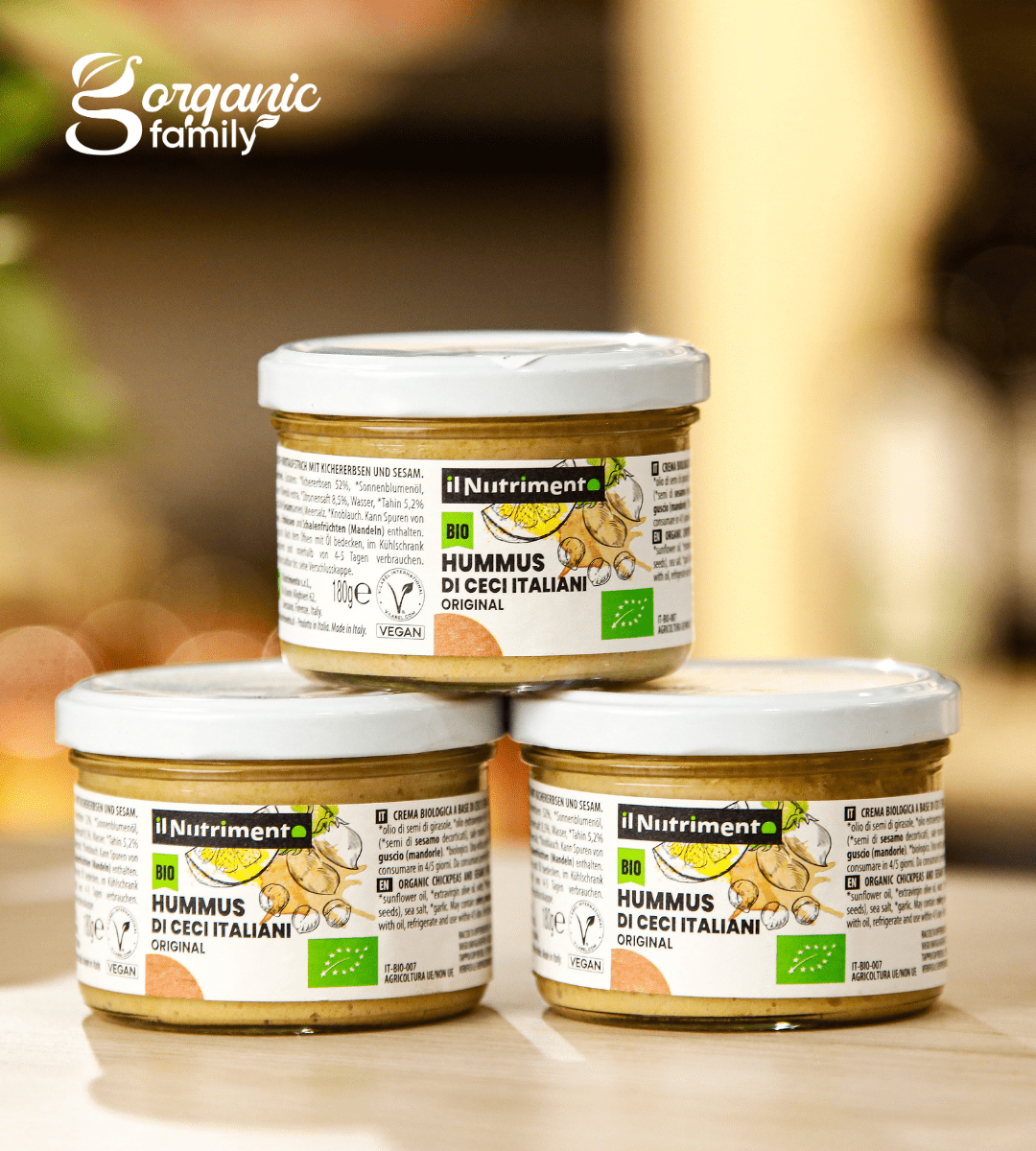 Sốt đậu gà Hummus hữu cơ ProBios 180g