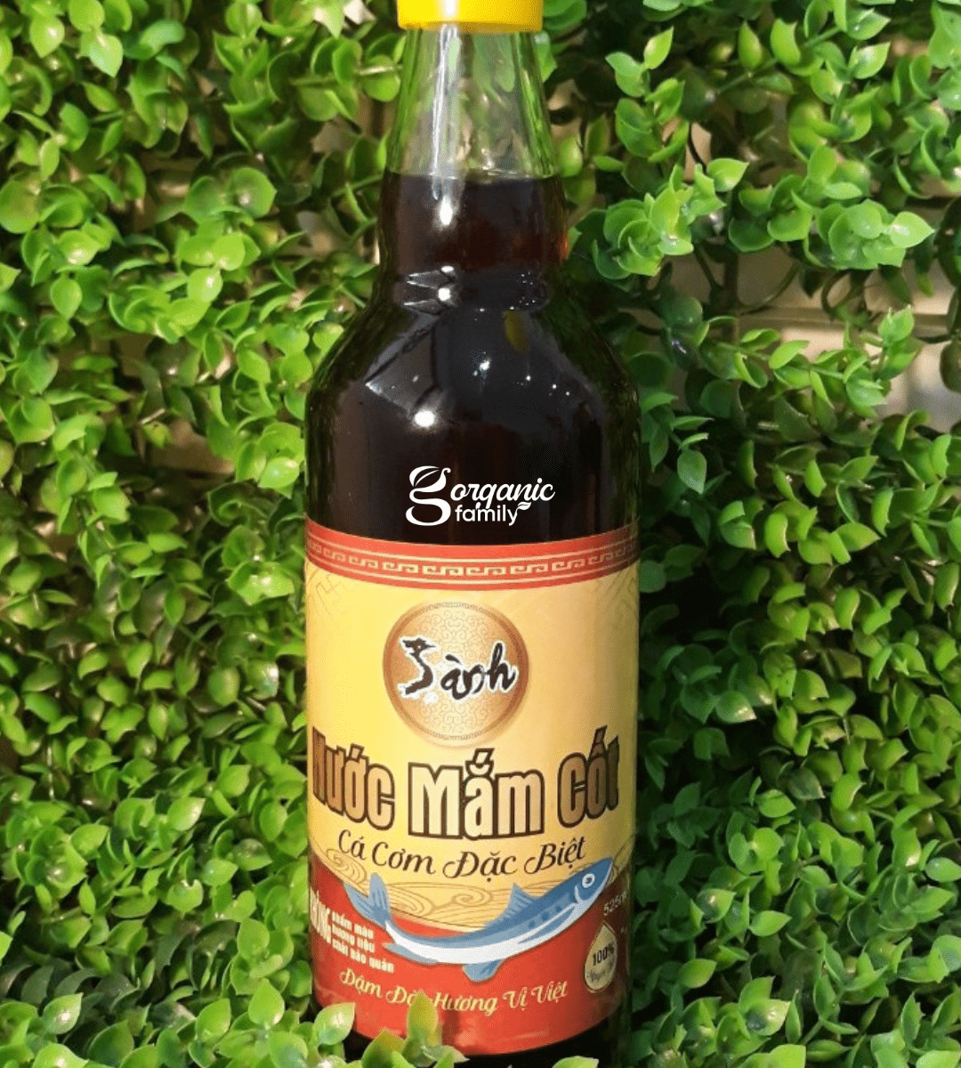 Nước mắm cốt cá cơm đặc biệt Sành 525ml